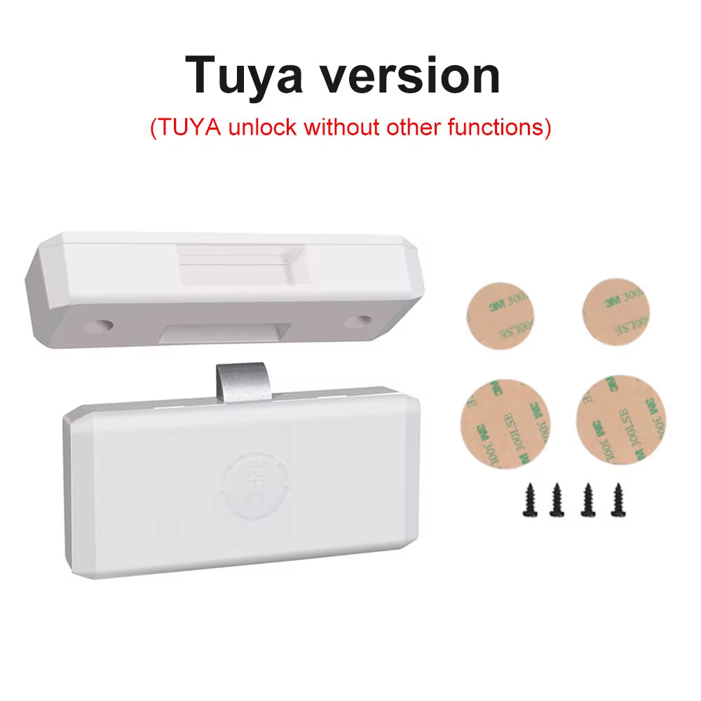 ID Card/Tuya Remote Control Bluetooth-Compatible Keyless Drawer Lock Smart Drawer Swtich Lock Security File Safe Security Home