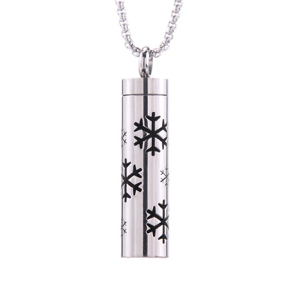 Aromatherapy Diffuser Necklace – Stainless Steel Essential Oil Locket