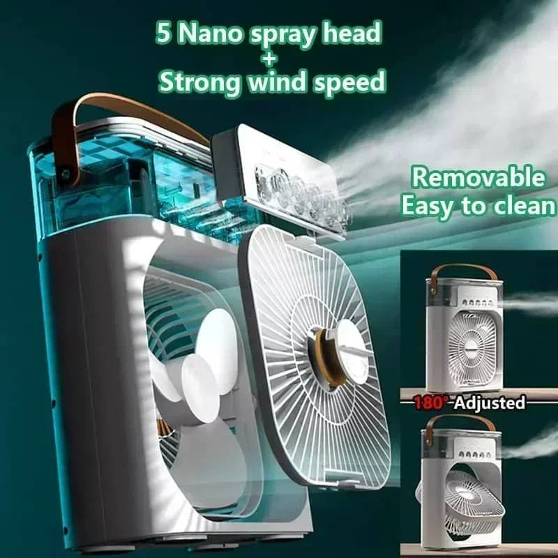 Portable Air Conditioner Fan, 2 Variants