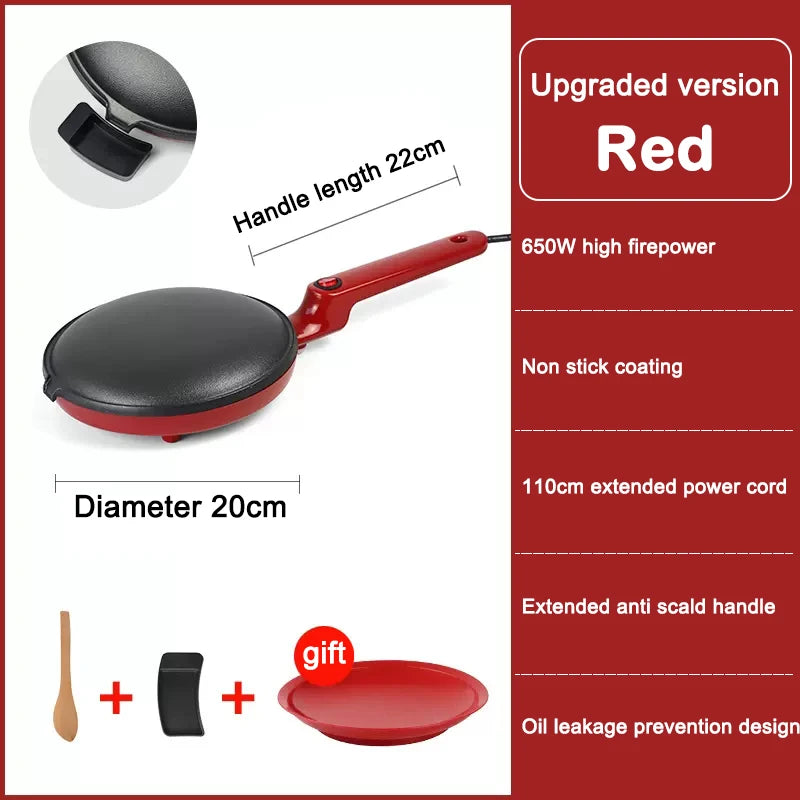 Electric Pancakes Maker – Non-Stick Griddle for Pancakes