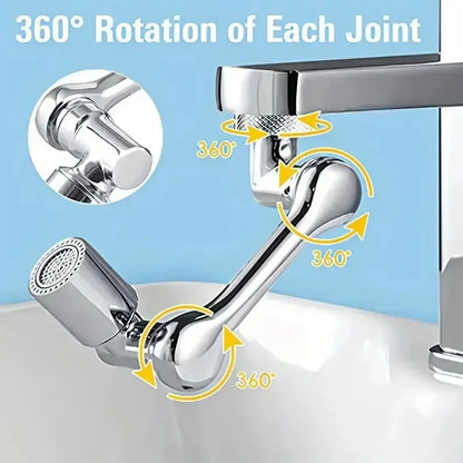 Rotating Faucet Extender – ABS Robotic Arm for Bathroom Sink , 2 PCS