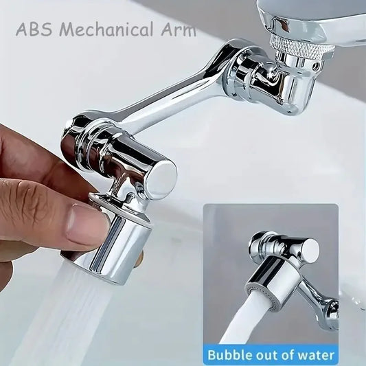 Rotating Faucet Extender – ABS Robotic Arm for Bathroom Sink , 2 PCS