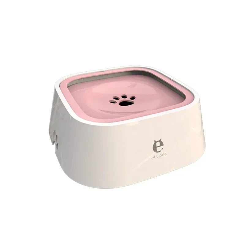 Floating Non-Wetting Cat Bowl – No-Spill Water Dispenser for Pets