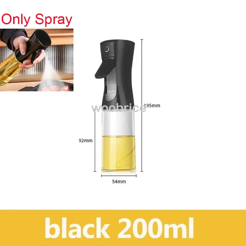 Glass Oil Sprayer – Kitchen Dispenser for Cooking, BBQ & Baking