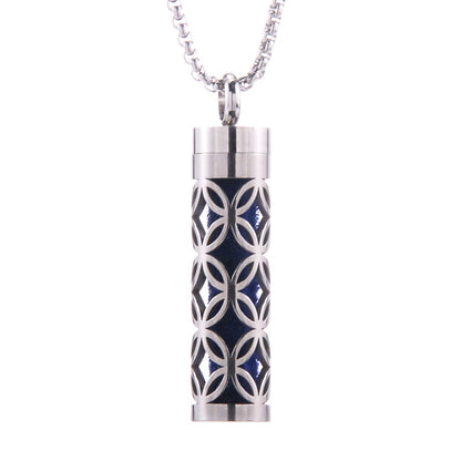 Aromatherapy Diffuser Necklace – Stainless Steel Essential Oil Locket