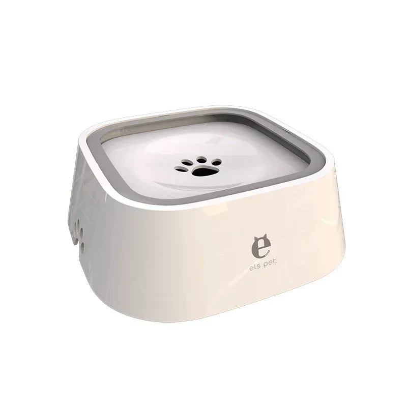 Floating Non-Wetting Cat Bowl – No-Spill Water Dispenser for Pets