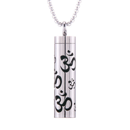 Aromatherapy Diffuser Necklace – Stainless Steel Essential Oil Locket