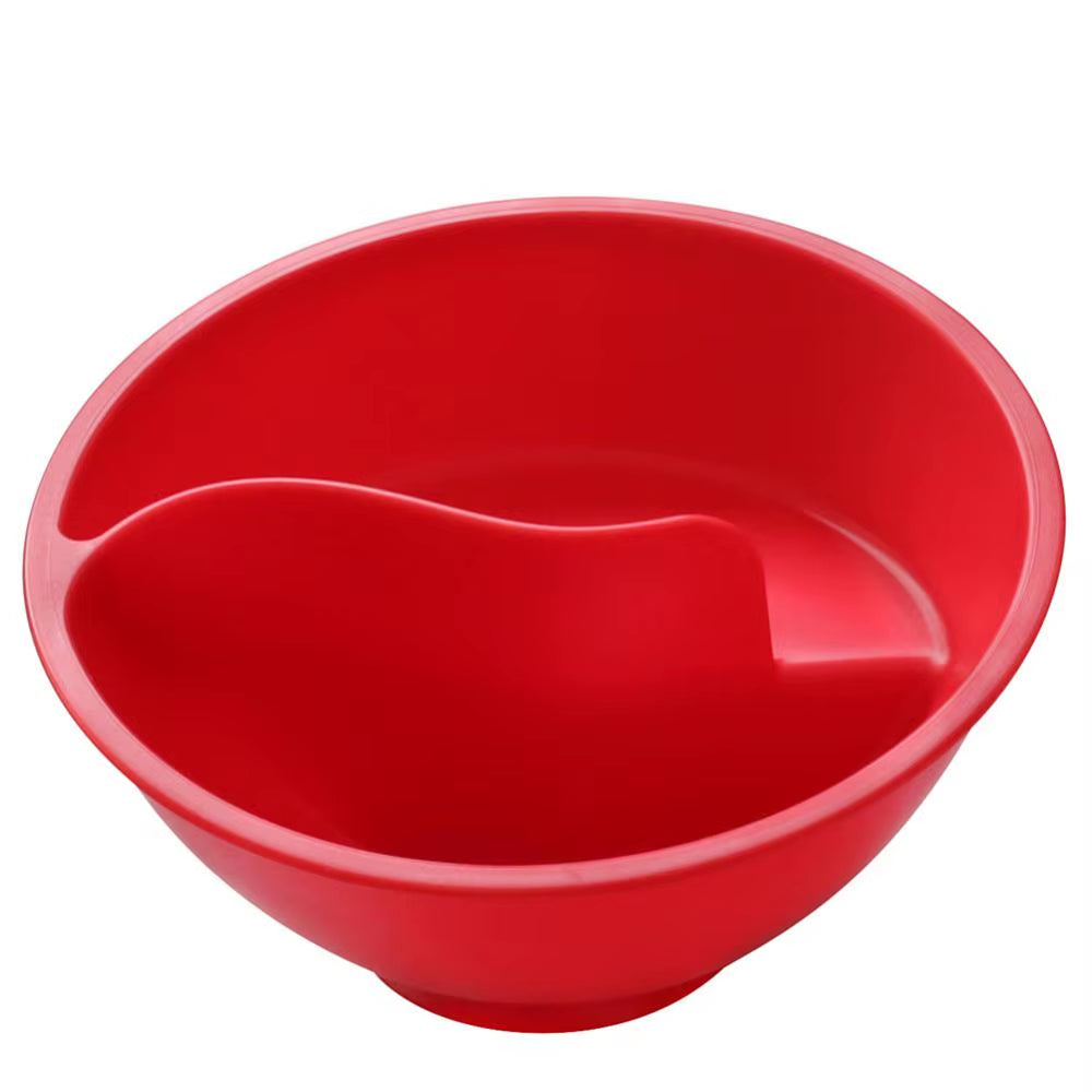 Spiral cereal bowl – keeps cereal crisp, never soggy!